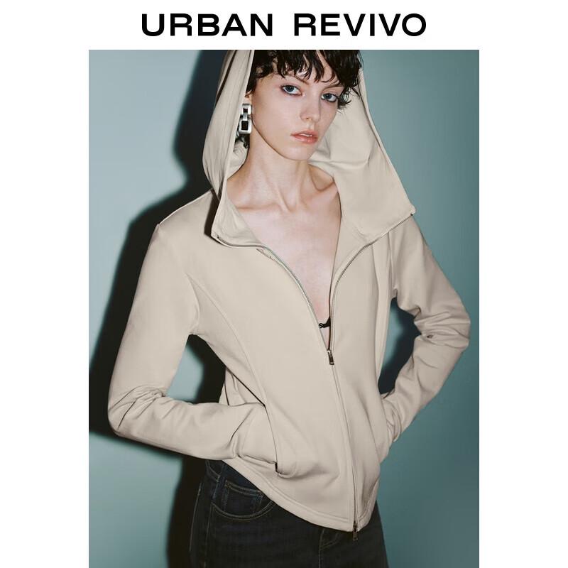 

UR Women s Hooded Double-Zip Slim-Fit Jacket M