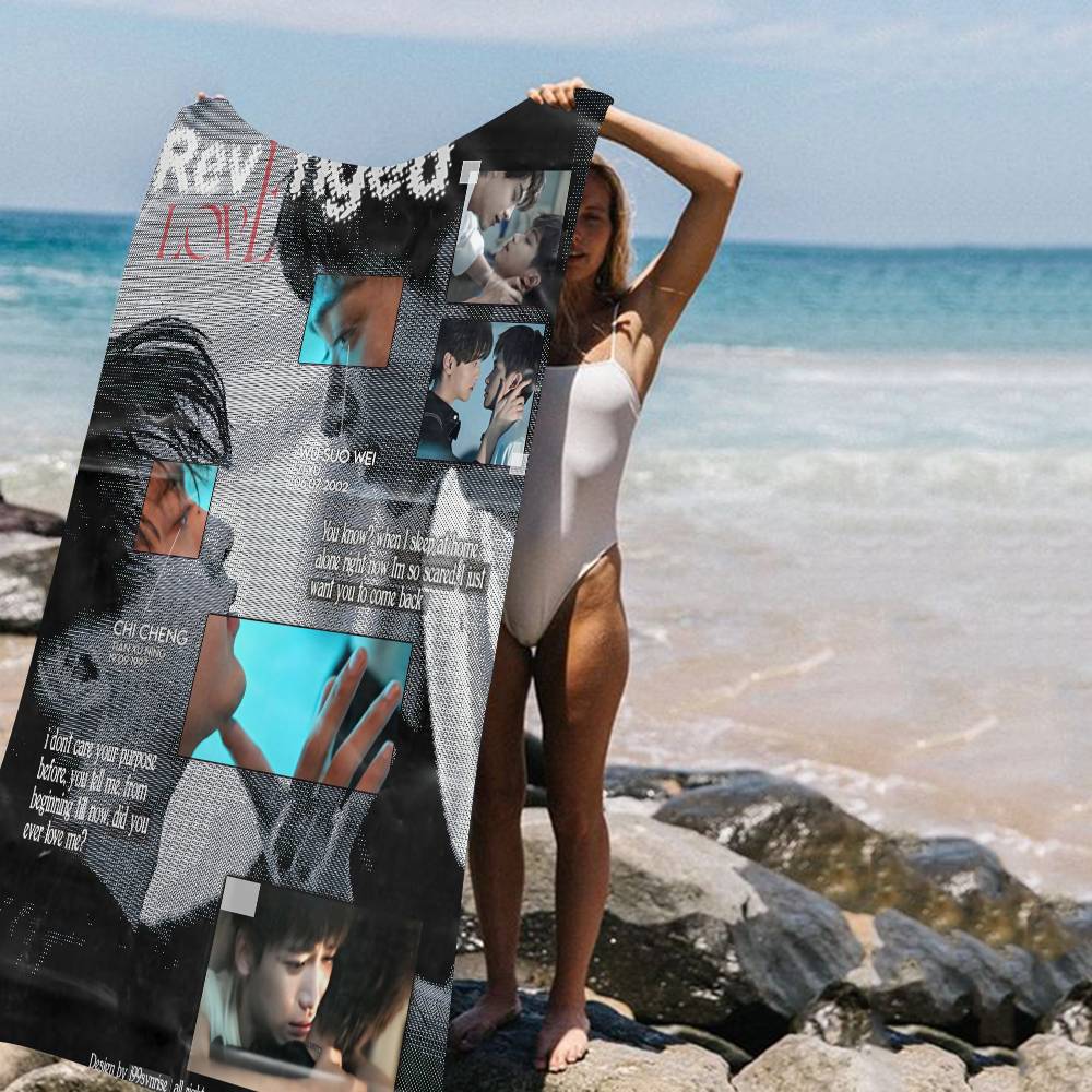 R-Revenged Love Movie Microfiber Beach Towel Absorbent Quick dry Soft Yoga Swimming Resort Mountain Climbing Towel