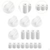 4 Knobs, Assortment Parts, Sturdy, Lightweight, Practical, Burner Stove Knobs for Dorm