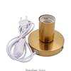 E27 Lamp Socket With 1.8m Cable And Push Button Switches Metal Table Lamp Holder For Home Office Lighting Fixtures 3XUF