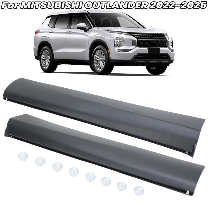 Rear Side Door Lower Molding Trim For Mitsubishi Outlander 2022-2025 ABS Replacement Door Garnish Panel Parts 5757A601 5757A602