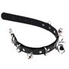 Sexy Punk Gotic din piele PU Choker Metal Link Lanț Clopot Colier Femei Negru Choker Guler Bijuterii Cosplay Accesorii Harajuku