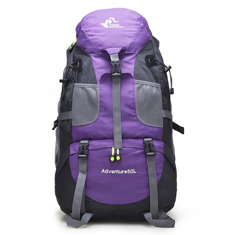 50L große wasserdichte Klettern Wandern Regenschutz Tasche Camping Bergsteigen Sport Outdoor Fahrradtasche