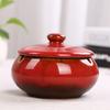Vintage European Ceramic Ashtray With Creative Design For Home Decor And Smoking Lounge