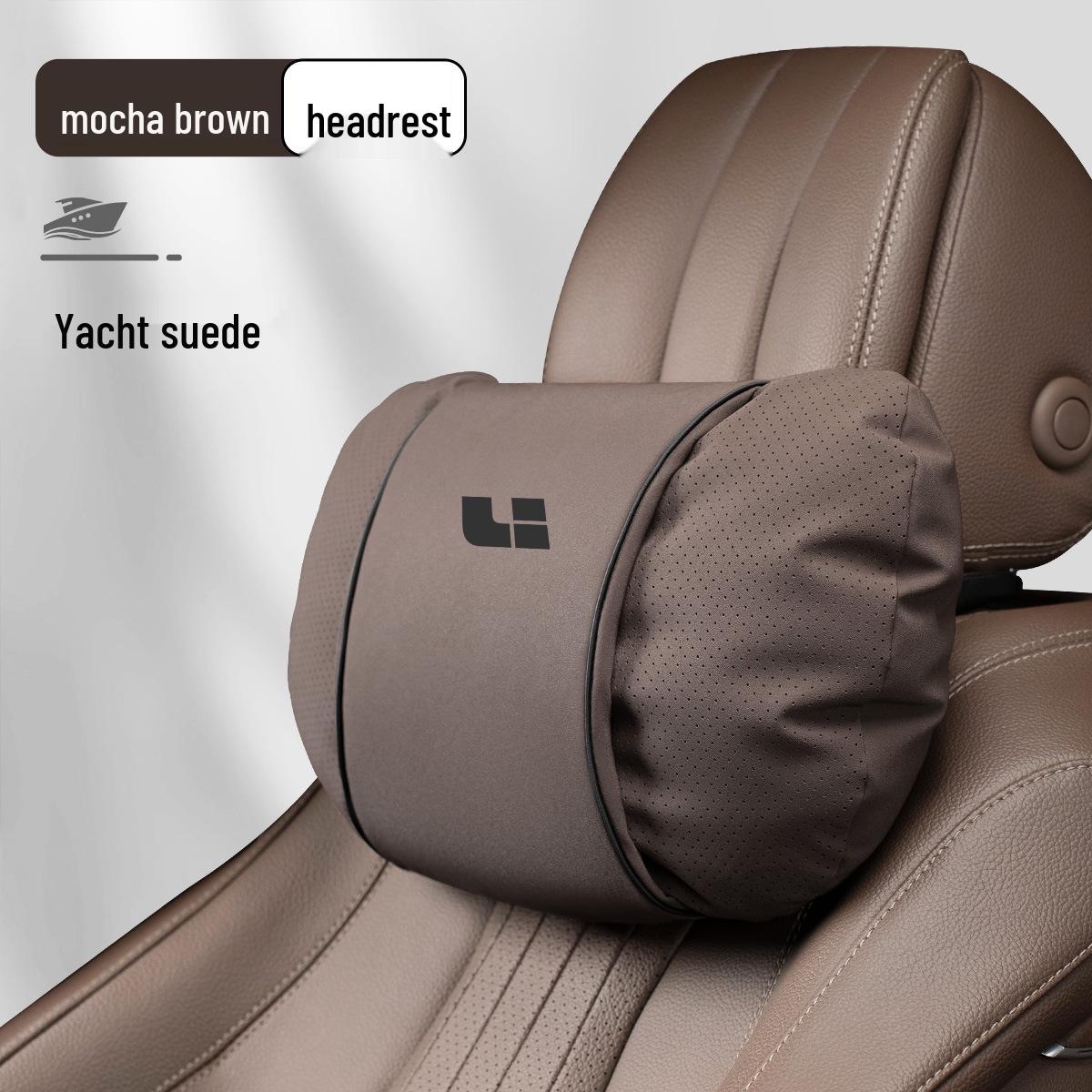 

Four Seasons Car Headrest & Lumbar Support Cushion for L9/L8/L7/L6/MEGA - Seat & Neck Protection Pillow