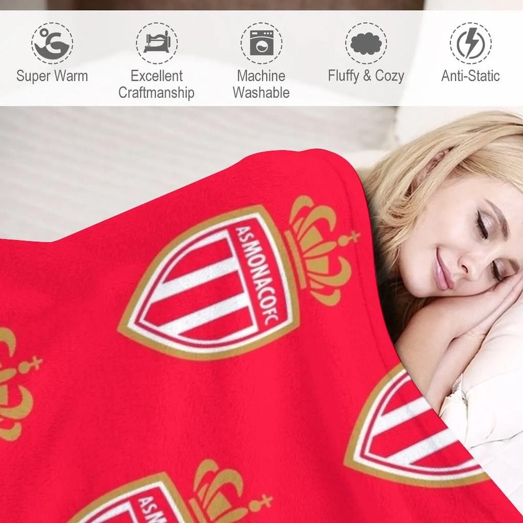 AS Monaco Throw Blanket Luxury Designer Blanket For Sofa Thin Blanket Sofa