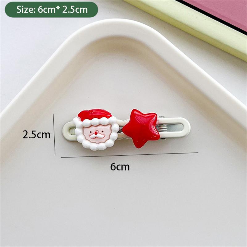 Cartoon Weihnachten Kopfschmuck Niedliche Hirschohr Geweih Haarnadeln Haarspangen Weihnachtsmann Schneemann Stirnband Haarband Kinder Kopfschmuck