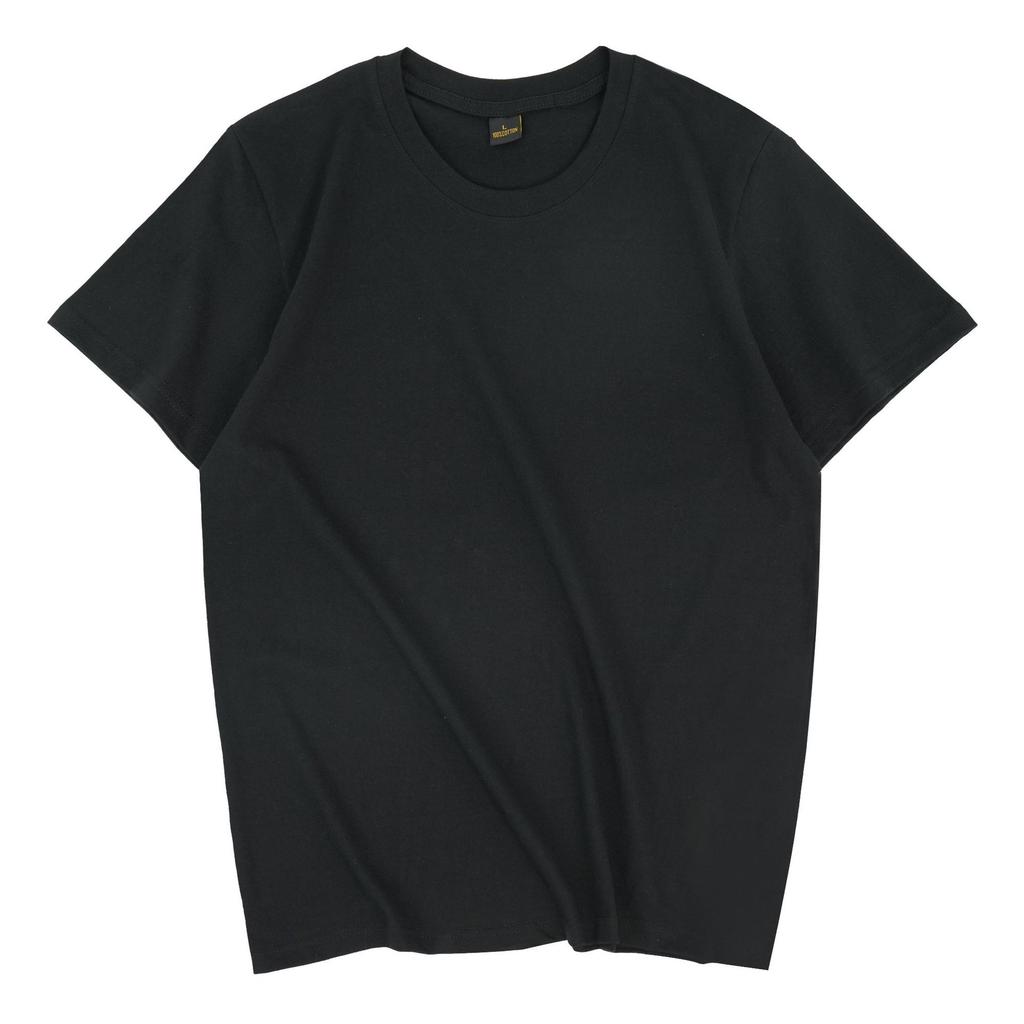 Męski i damski t-shirt z krótkim rękawem bawełniany z okrągłym dekoltem wygodny i oddychający ile dużych rozmiarów