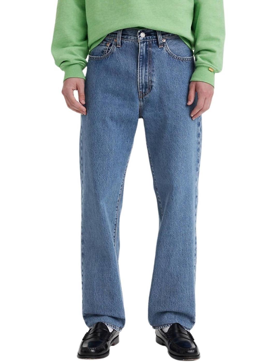 Levi's Herren Blau Loose-Fit-Jeans "568 Stay Loose", Gr. 33, Länge 32, ( Essentials), Denim/Jeans, Obermaterial: 100% Baumwolle, Loose Fit Lan... - Bild 4