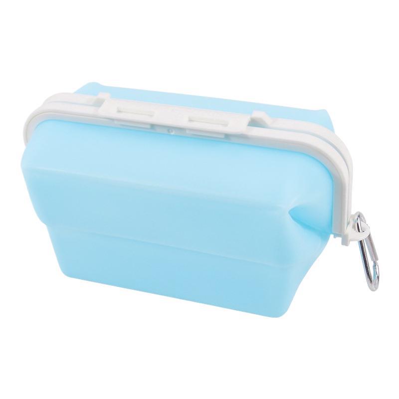 Sheng Bang Rong Silicone Collapsible Fresh-Keeping Lunch Box: Portable, Food-Grade Container for Snacks, Fresh Fruit, and More