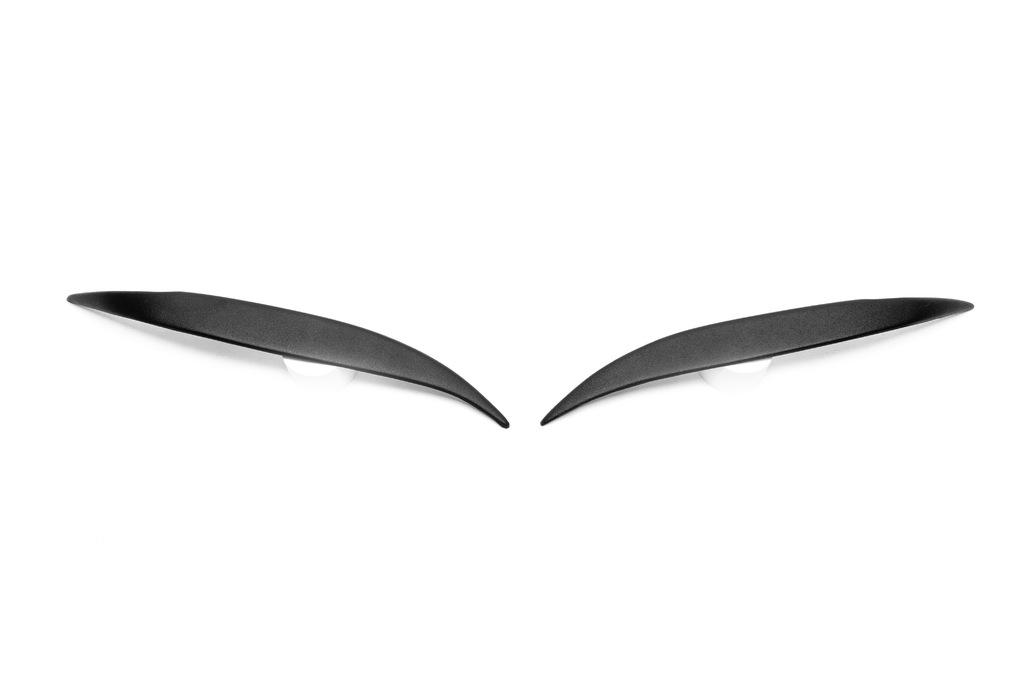 Řasy rovné (černá, ABS, 2006-2013) Lesklá černá pro Mercedes Sprinter W906