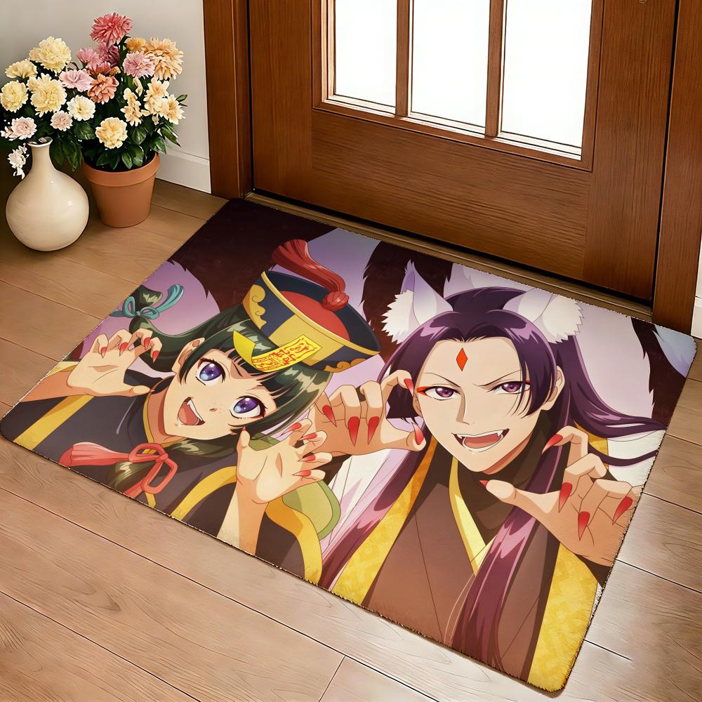 Anime The Apothecary Diaries Maomao Floor Mat Cozy Flannel Soft Thick Non-Slip Mat For Living Room Bedroom Kitchen Decor Rugs