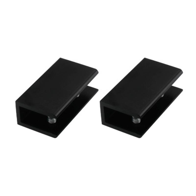 2 Stück Glasregalhalterungen Heimmöbelbeschläge Glasbefestigungsklammern Beschläge für Badezimmer Wohnzimmer