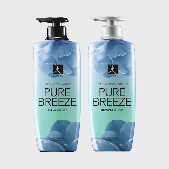 Elastin_ Pure Breeze Perfume 600ml (Shampoo/Conditioner) x 2 pcs (Select 1)