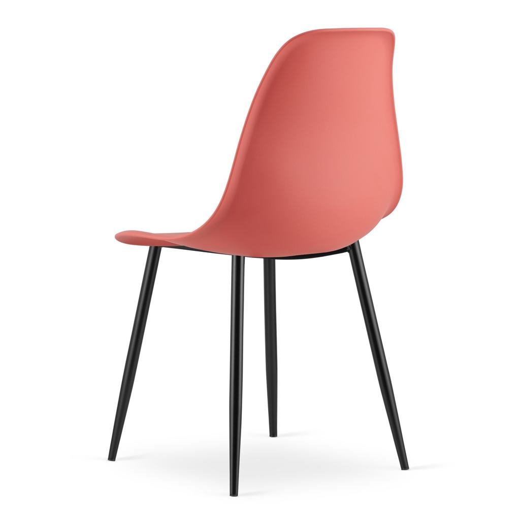 WAT Chair Vermilion / Black Legs X 3