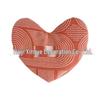 Heart-Shaped Lavender Flaxseed Eye Pillow: Microwave Heating & Warming Compress