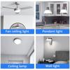 4.7 Inch LED Ceiling Fan Light Replacement with Pull Chain 20W 2100LM Magnetic Mount 5CCT Dimmable LED Light Engine Retrofit Kit