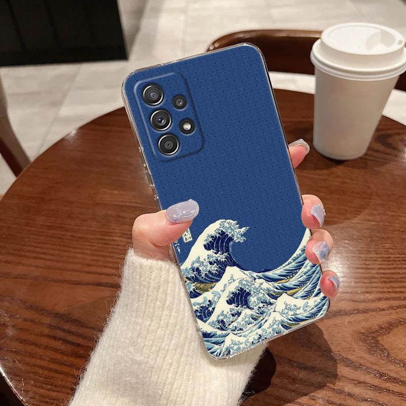 The Great Wave Katsushika Hokusai Phone Case For Samsung Galaxy A56 A57 A37 A55 A54 A36 A35 A26 A25 A16 A17 A07 A52 A34 73 Cover