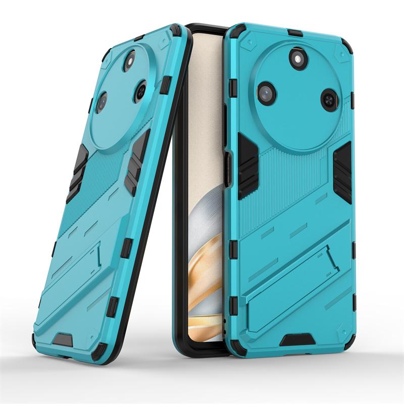 

Для Honor X9C Smart Case Cover Huawei Honor X9C Smart Capas Phone Bumper Противоударный чехол-подставка Honor X9C Smart Fundas For Honor X9C Smart синий