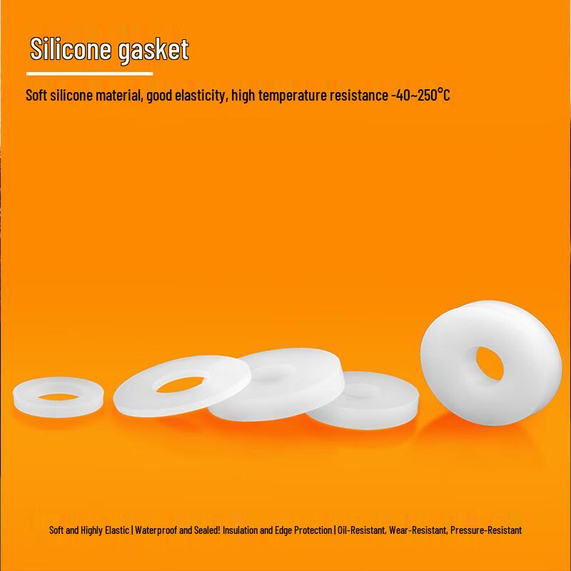 Soft Silicone Rubber Flat Gasket
