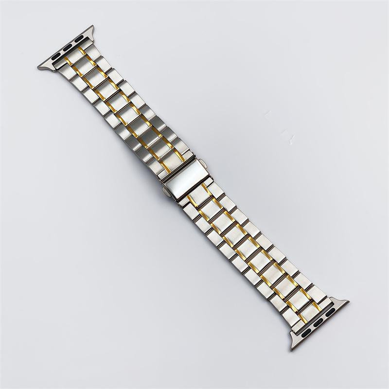 Stainless Steel Strap for Apple Watch Bracelet Series 11 10 9 8 7 6 SE3 Ultra3/2/1 iWatch Metal Bracelet 49mm 46mm 45mm 44mm 41mm 40mm 42mm