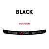 Car Trunk Door Threshold Stickers Protection Film Decals Accessories For Mitsubishi 9 Ralliart X ASX L200 Colt Outlander Pajero MA8