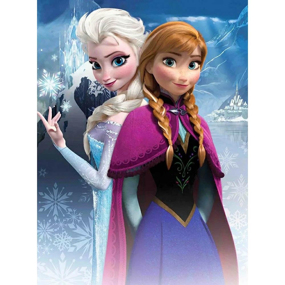 Elsa Disney Princess Diamond Painting Cross Stitch Puzzle Mosaic Embroidery Home Decor 5D DIY Art New Arrivals Artificial Drill