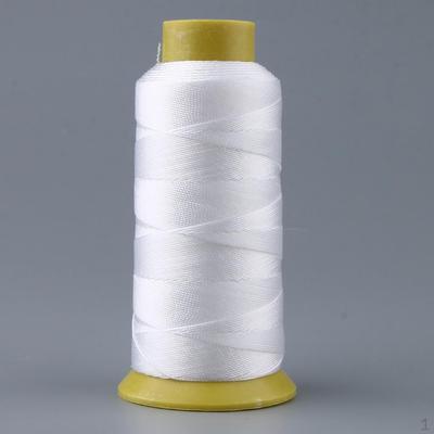 Bobina di Filo da Cucito in Nylon 210D per Tappezzeria 280 Metri DIY - Bianco