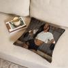 A-Anitta Cushion Cover Fabric Soft Furnishing,Pillowcase, Cushion Cover, Sofa Pillow, Home Decoration
