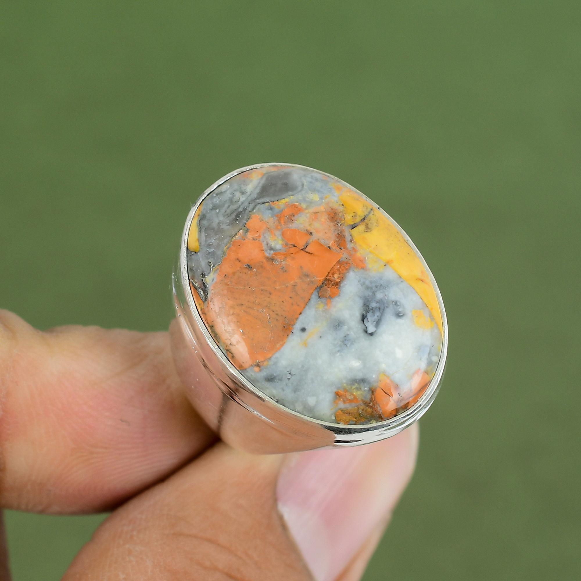 Maligano Jasper Ring 925 Sterling Silver Ring Handmade Jewelry Gemstone Ring Maligano Jasper Jewelry Gifts For Women Available In Ring Size 6 US