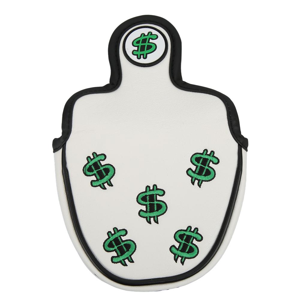 Putter Head Covers PU Leather Waterproof Sunscreen Putter Headcover      or with Magnetic Closure