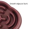 Slow Eating Pet Slow Food Bowl Anti Overturning Pet Slow Feeder Bowl Dog Bowl  For Small Dogs