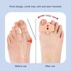 Toe Spreader Separatorfoot Care Tool Silicone Bunion Hallux Valgus Corrector Thumb Finger Correction Straightener 1Pc