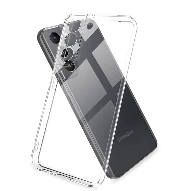Silicone Case for Samsung S24 S23 S22 Ultra S21 S20 Ultra Plus FE Cover Crystal Samsung S24 Ultra Shell S23 Ultra Funda
