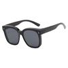 Stylish Protecting Sunglasses Retros Polarized Sunglasses Big Sunglasses for Outdoor Activity and Travel