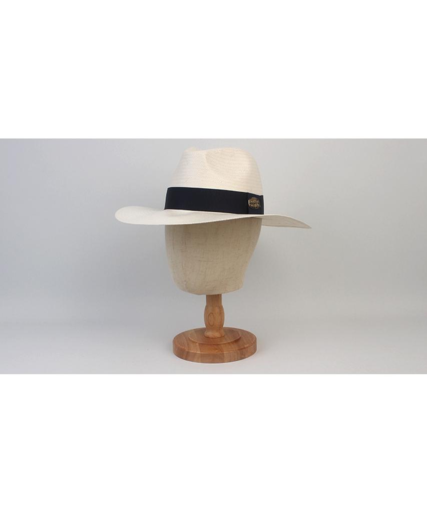 Yunibeosyeolkemiseuteuli Summer Navy Line White Long Fedora