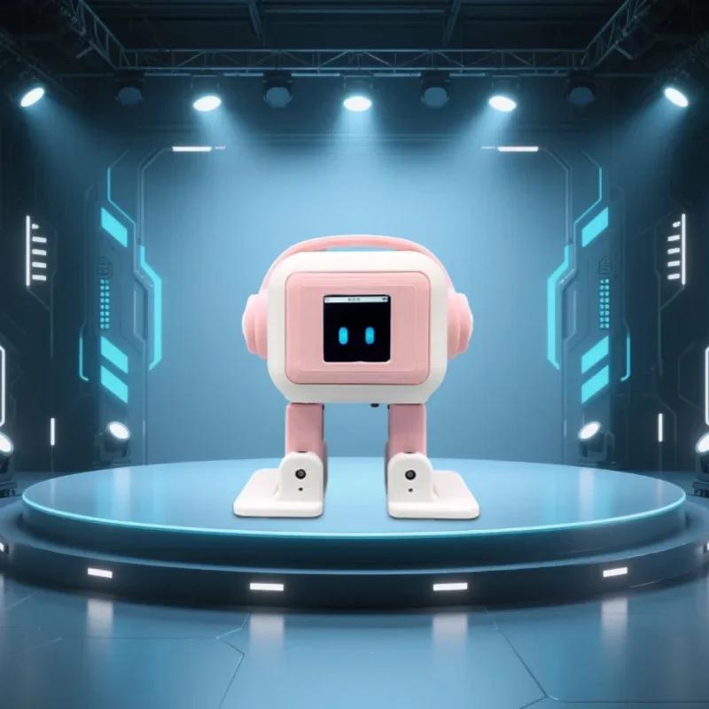 AI EMO Smart Companion Robot Toy With Voice Recognition For Emotional Communication Electronic Pet For Kids And Adults