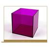 Acrylic Display Cabinet Shoe and Bag Display Stand,Window Display Stand,Colorful Lidless Display Cubes Box,Photography Props