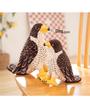 Small Eagle and Owl Plush Toy - Children's Cognitive Ornament and Photography Prop