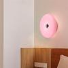 Used Donut Style Table Lamp: Orange Touch LED Bedside Atmosphere Lamp