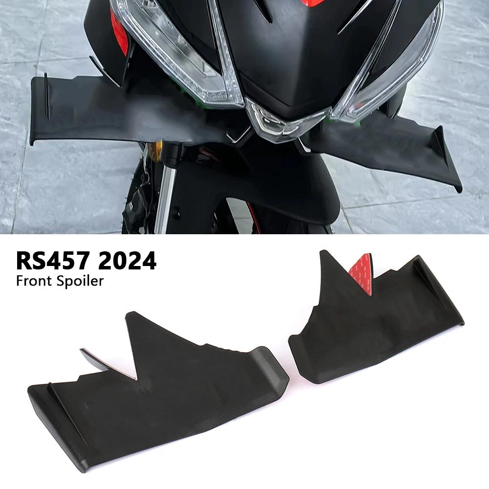 Für Aprilia RS457 RS 457 rs457 2024 ABS Frontverkleidung Flügel Aerodynamischer Schutz Schutzabdeckung Motorradzubehör Teile