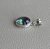 Mystic Topaz Pendant, Handmade 925 Sterling Silver Pendant, Gemstone Pendant, Gift for Her, Oval Topaz Pendant, Birthday Gift