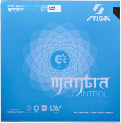 Stiga Mantra Control Table Tennis Inverted 1712180115 Rubber, Soft, Black, Medium,