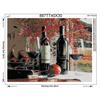 Fruits and Wine Diamond Embroidery Painting Kitchen Decor Pattern Full Round Diamond Painting Kits