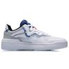 Li Ning Wave SPWV Lite Low Top Skateboard Shoes Men's White Blue AGCR037-4
