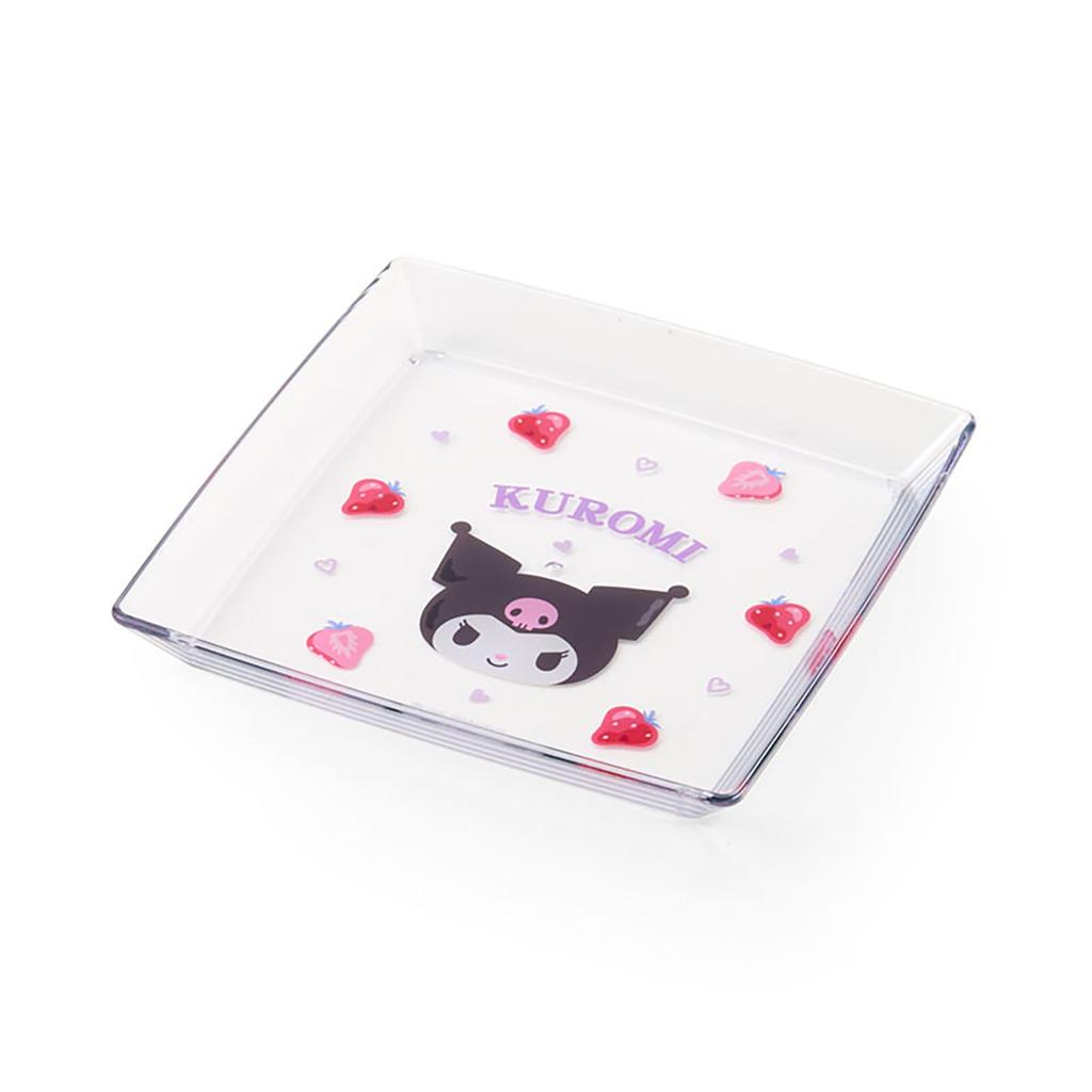 Sanrio Kuromi Square AS 313629 Plate, Resin, Dish, Tableware,