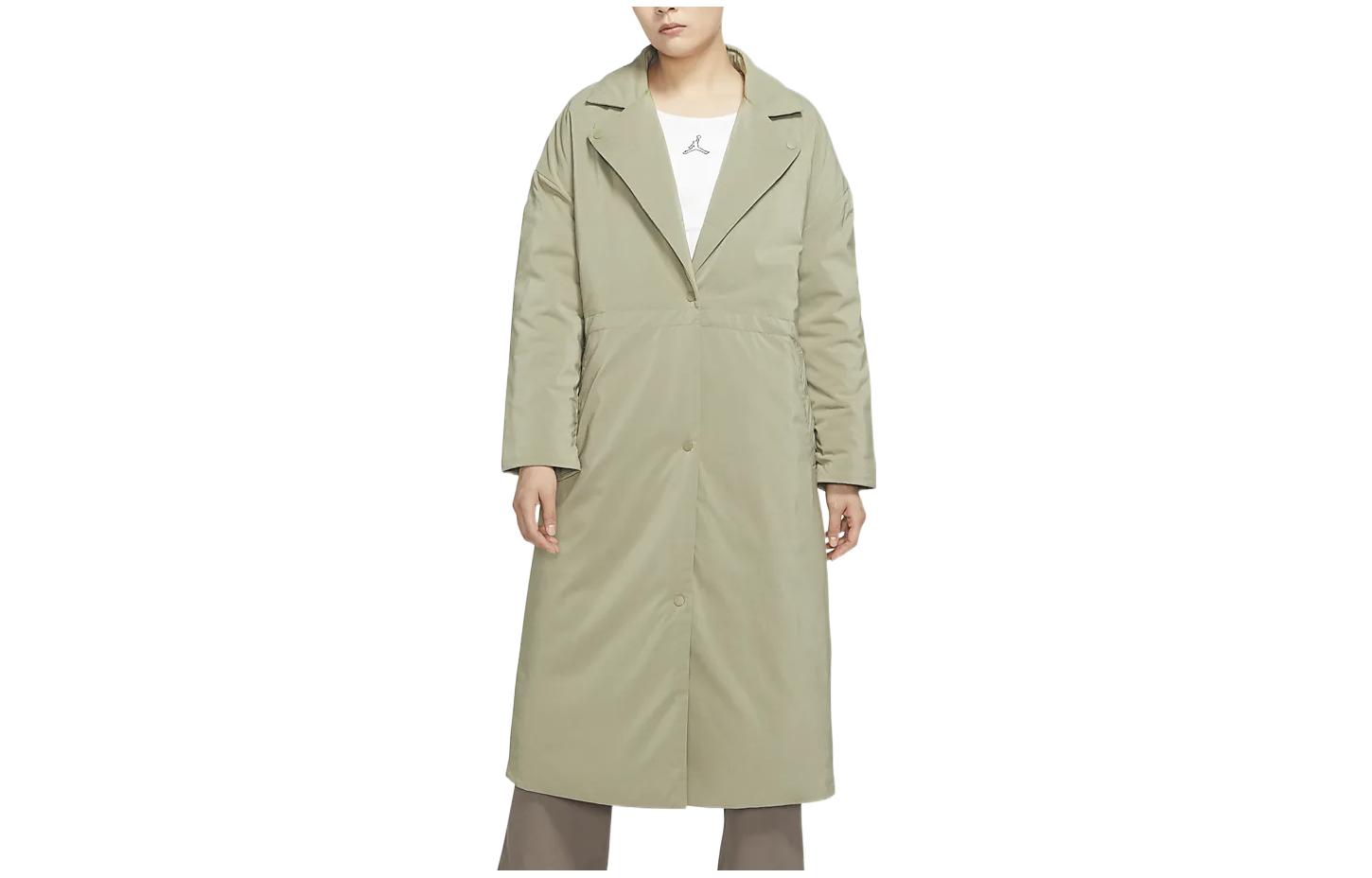 Jordan Trench Coats Women`s Olive Green