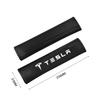 Car Sticker 2025 New Tesla Car Seatbelt Shoulder Pad Cover Carbon Fiber Seat Belt Protector Cushion For Tesla Model 3 X S Y