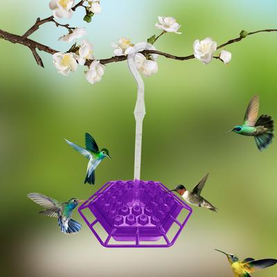 Feeder 30 Ports Sweety Hummingbird Feeders for Outdoor Hanging Yard Decor Anti-Ant and Bee Garden Pet Bird Supplies