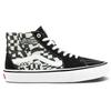Vans Sk8 Canvas Casual High-Top Skate Shoes Black And White Checkerboard Unisex Sneaker VN0A5FCC9CU